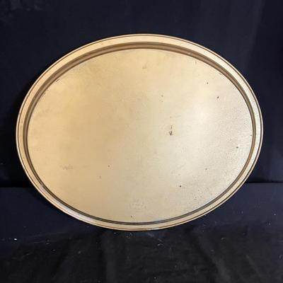 Floral Hand Decorated Metal Tray & Two Painted Boards (DR-MG)