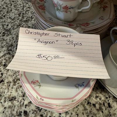 Christopher Stuart dishes