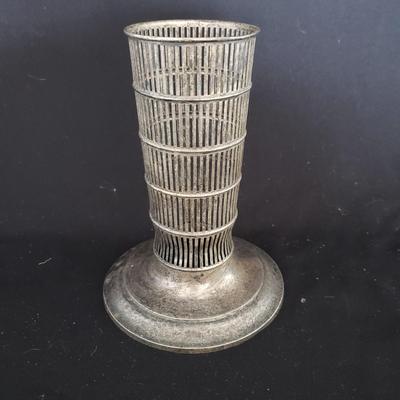 Sterling Vase Bottoms, Rabbit Ornament and Small Cups (LR-KD)