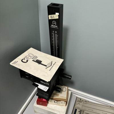 Modular enlarger system & misc.