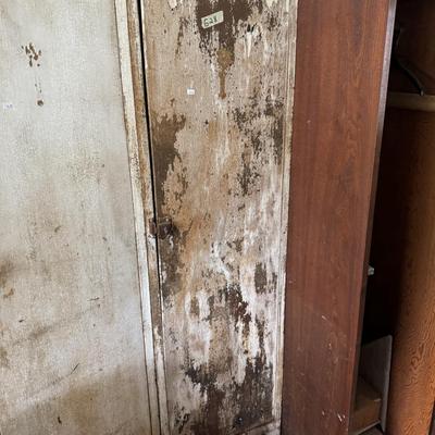 Wooden cabinet and miscellaneous parts