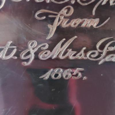 Expandable Silver Trivet & Decorative Handled Bowl (LR-KD)