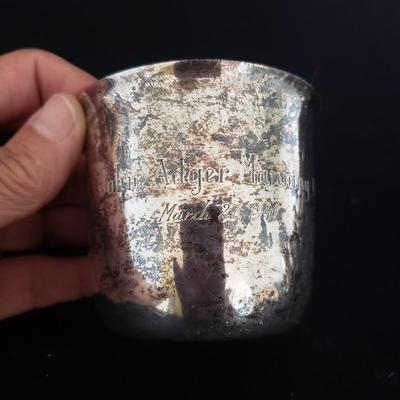 Sterling Baby Cups, Spoon and More Sterling (LR-KD)