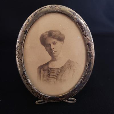 Antique Sterling Silver Picture Frames (LR-KD)