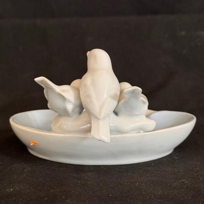 Western Germany Porcelain Bird Bowl and More (DR-DZ)