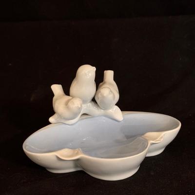 Western Germany Porcelain Bird Bowl and More (DR-DZ)