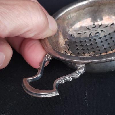 Three Vintage Metal Loose Tea Strainers (LR-KD)