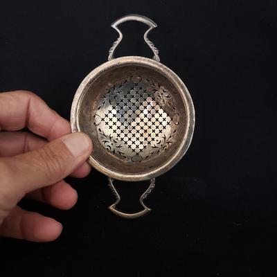 Three Vintage Metal Loose Tea Strainers (LR-KD)
