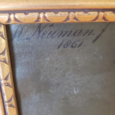 H. Neuman Oil Painting Portrait (LR-KD)