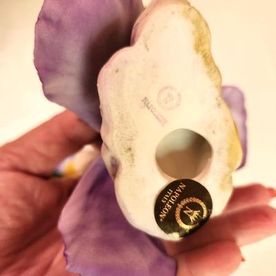 Lot #204 Lot of 3 Bisque Capodimonte Style Flower Figurines