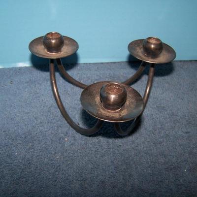 LOT 123 FAB MCM CANDLESTICKS/HOLDERS--DENMARK/ROGERS/ENAMELWARE