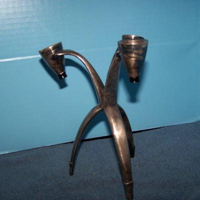 LOT 123 FAB MCM CANDLESTICKS/HOLDERS--DENMARK/ROGERS/ENAMELWARE