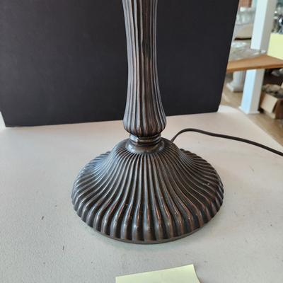Stained Glass Birds Table Lamp 26" tall