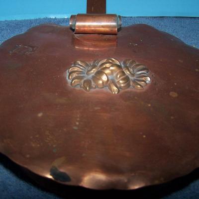 LOT 131 GORGEOUS MCM COPPER BOXES
