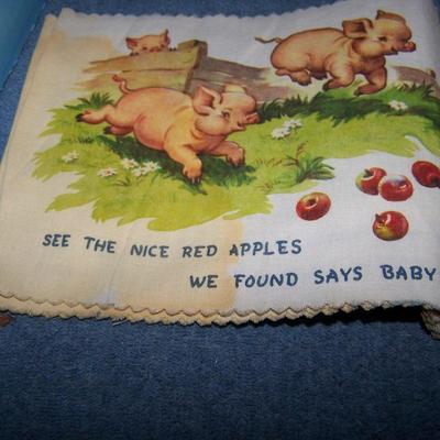 LOT 139 WONDERFUL 4 VINTAGE CLOTH KIDS' BOOKS