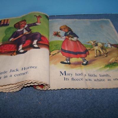 LOT 139 WONDERFUL 4 VINTAGE CLOTH KIDS' BOOKS