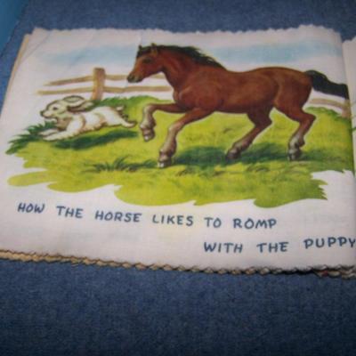LOT 139 WONDERFUL 4 VINTAGE CLOTH KIDS' BOOKS
