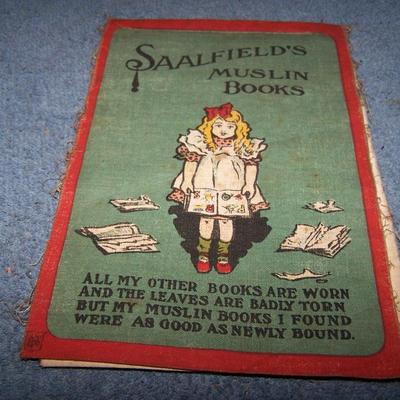 LOT 139 WONDERFUL 4 VINTAGE CLOTH KIDS' BOOKS