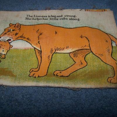 LOT 139 WONDERFUL 4 VINTAGE CLOTH KIDS' BOOKS
