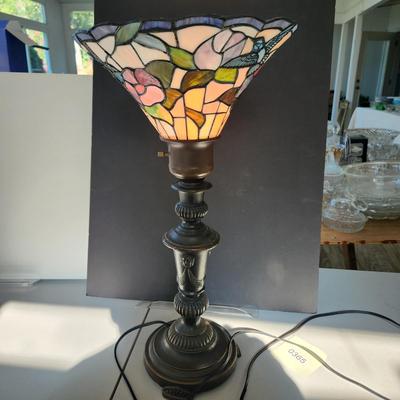 Stained Glass Table Lamp Flower