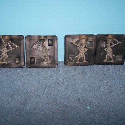 LOT 153 GREAT 2 RUBBER MOLDS REVOLUTIONARY SOLDIERS
