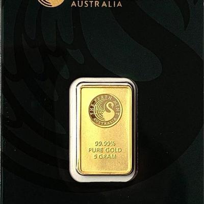 5 gram perth mint bar
