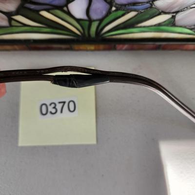 Stained Glass Mantle Clock Battery Clock