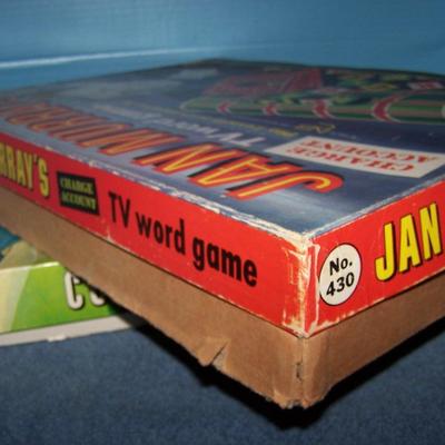 LOT 160 GREAT VINTAGE GAMES--JAN MURRAY & CONCENTRATION