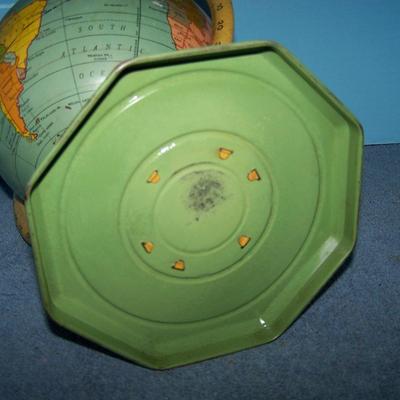 LOT 165 FAB TIN LITHO SCHOLASTIC SCHOOL GLOBE 1930/31