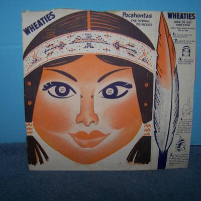 LOT 166 AMAZING WHEATIES CEREAL MASKS