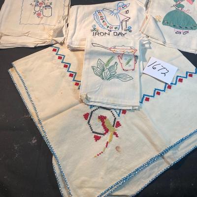 Vintage Tablecloth and More