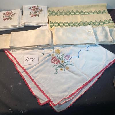 Vintage Tablecloth and More