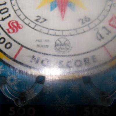LOT 171 VINTAGE MARX WEATHER GAME BAGATELLE PINBALL