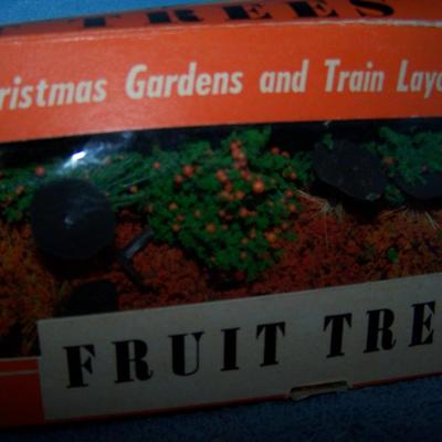 LOT 181 COLLECTABLE LIFE LIKE TREES in boxes