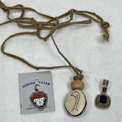 Misc Jewelry Lot - Pendant, Necklace with Pendant, Charm