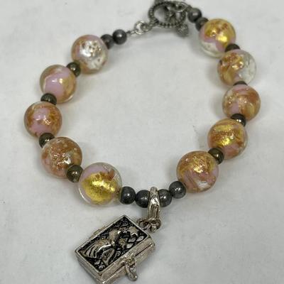 Clip on Earrings and Bracelet
