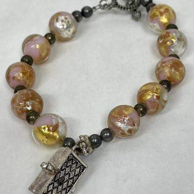 Clip on Earrings and Bracelet