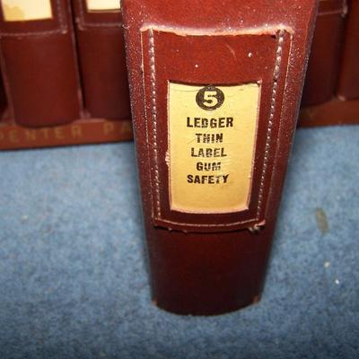 LOT 192 AMAZING VINTAGE CARPENTER'S PAPER CO CATALOGS in CASE