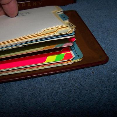 LOT 192 AMAZING VINTAGE CARPENTER'S PAPER CO CATALOGS in CASE