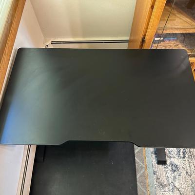 ADJUSTABLE DESK CHAIR AND A SIMPLE ADJUSTABLE DESK