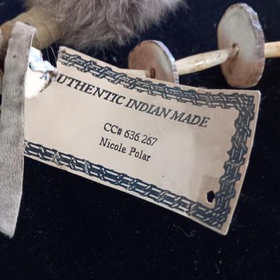 AUTHENTIC INDIAN MADE PEACE PIPE