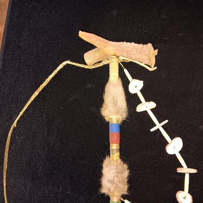 AUTHENTIC INDIAN MADE PEACE PIPE