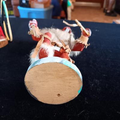 2 KACHINAS MADE BY NATIVE AMERICANS