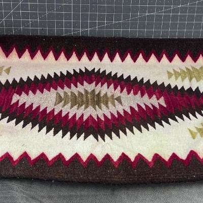 Navajo Blanket Brown and Red
