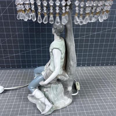 LLADRO Shepherd Lamp 