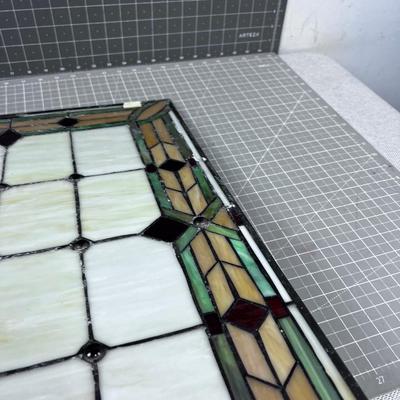 Stain Glass Panel, Arts & Crafts Design