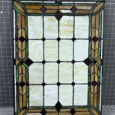 Stain Glass Panel, Arts & Crafts Design