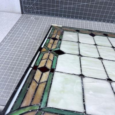 Stain Glass Panel, Arts & Crafts Design