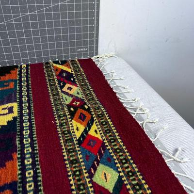 Wool Tribal Carpet Hand Woven 