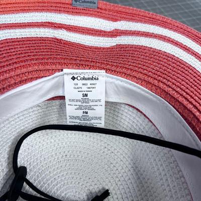 Colombia Global Packable Hat NEW Orange and White